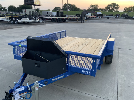 New 2026 Diamond C PSA 135 10 X 77 Utility Trailer