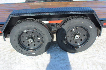 Used 2024 Moritz 7' x 16' + 4' Low Pro - Gravity Tilt - Tilt Trailer - 16000# GVW