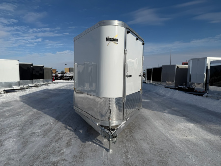 New 2026 Mission MES7.5X16+5 IF Snowmobile Trailer