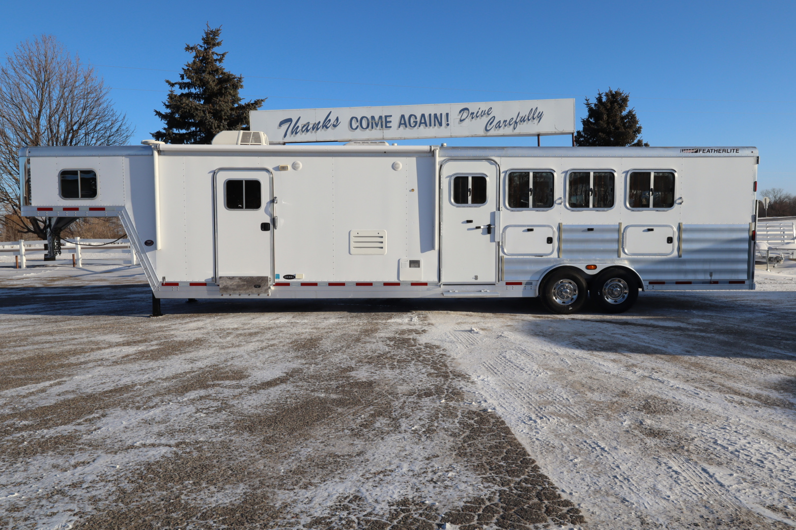 Used 2012 Featherlite Trailers 4Horse LQ Horse Trailer for sale in Elko, MN