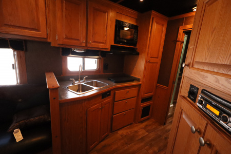 Used 2012 Featherlite Trailers 4Horse LQ Horse Trailer