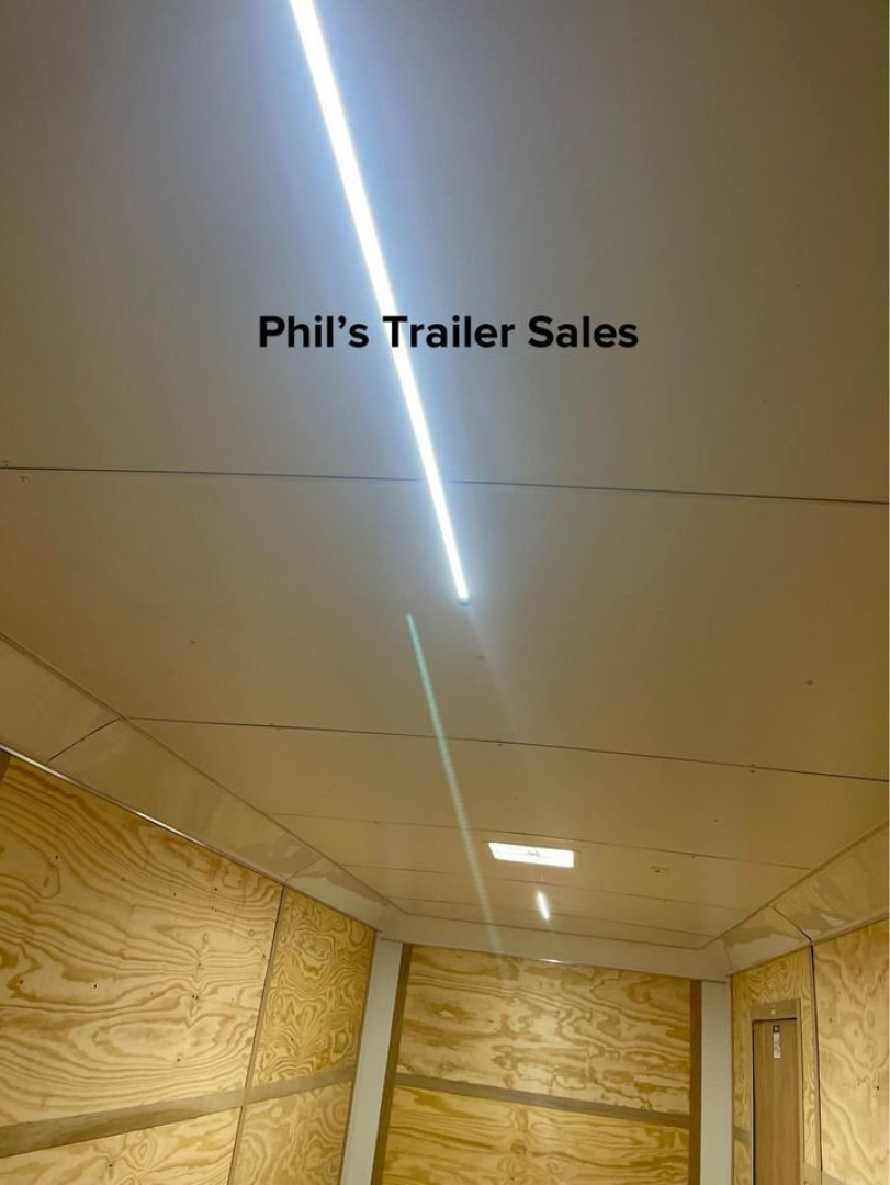 New CONTINENTAL CARGO 8.5 X 16 Cargo / Enclosed Trailer ALUMINUM WHEELS EXTRA HEIGHT GREAT FOR UTV! ONLY 1 AT THIS PRICE!