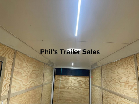 New CONTINENTAL CARGO 8.5 X 16 Cargo / Enclosed Trailer ALUMINUM WHEELS EXTRA HEIGHT GREAT FOR UTV! ONLY 1 AT THIS PRICE!