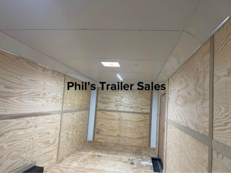 New CONTINENTAL CARGO 8.5 X 16 Cargo / Enclosed Trailer ALUMINUM WHEELS EXTRA HEIGHT GREAT FOR UTV! ONLY 1 AT THIS PRICE!