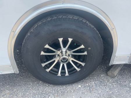 New CONTINENTAL CARGO 8.5 X 16 Cargo / Enclosed Trailer ALUMINUM WHEELS EXTRA HEIGHT GREAT FOR UTV! ONLY 1 AT THIS PRICE!