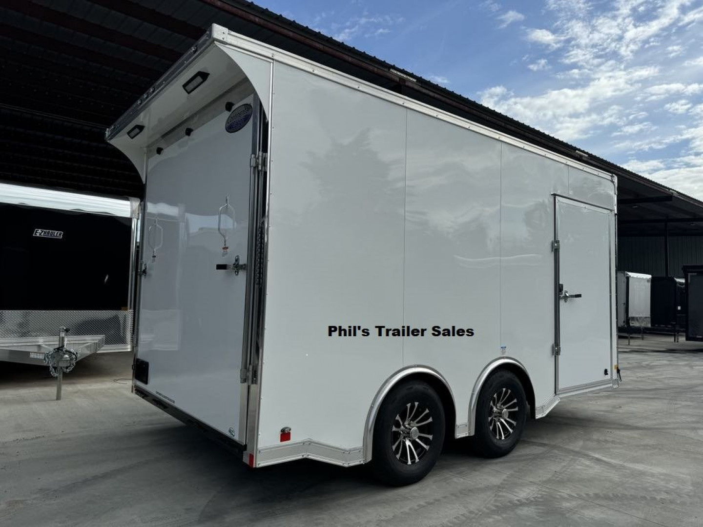 New Continental Cargo 8.5X16 FINISHED INTERIOR Car / Racing Trailer TORSION AXLES & EXTRA HEIGHT!