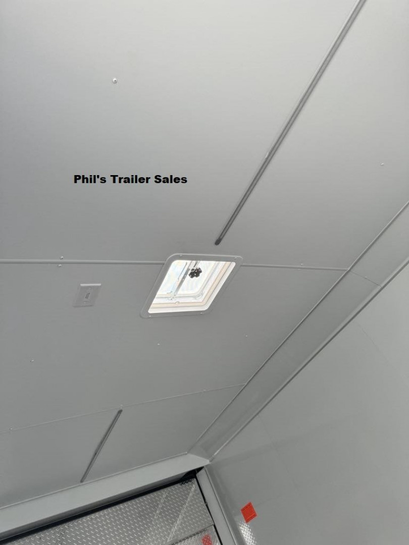 New Continental Cargo 8.5X16 FINISHED INTERIOR Car / Racing Trailer TORSION AXLES & EXTRA HEIGHT!