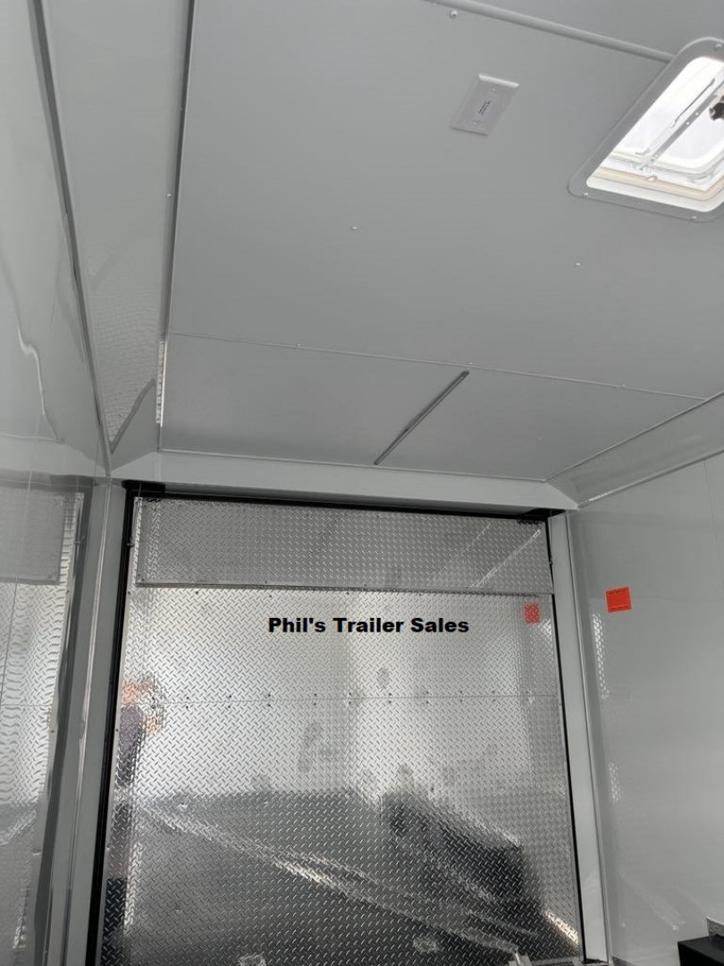 New Continental Cargo 8.5X16 FINISHED INTERIOR Car / Racing Trailer TORSION AXLES & EXTRA HEIGHT!