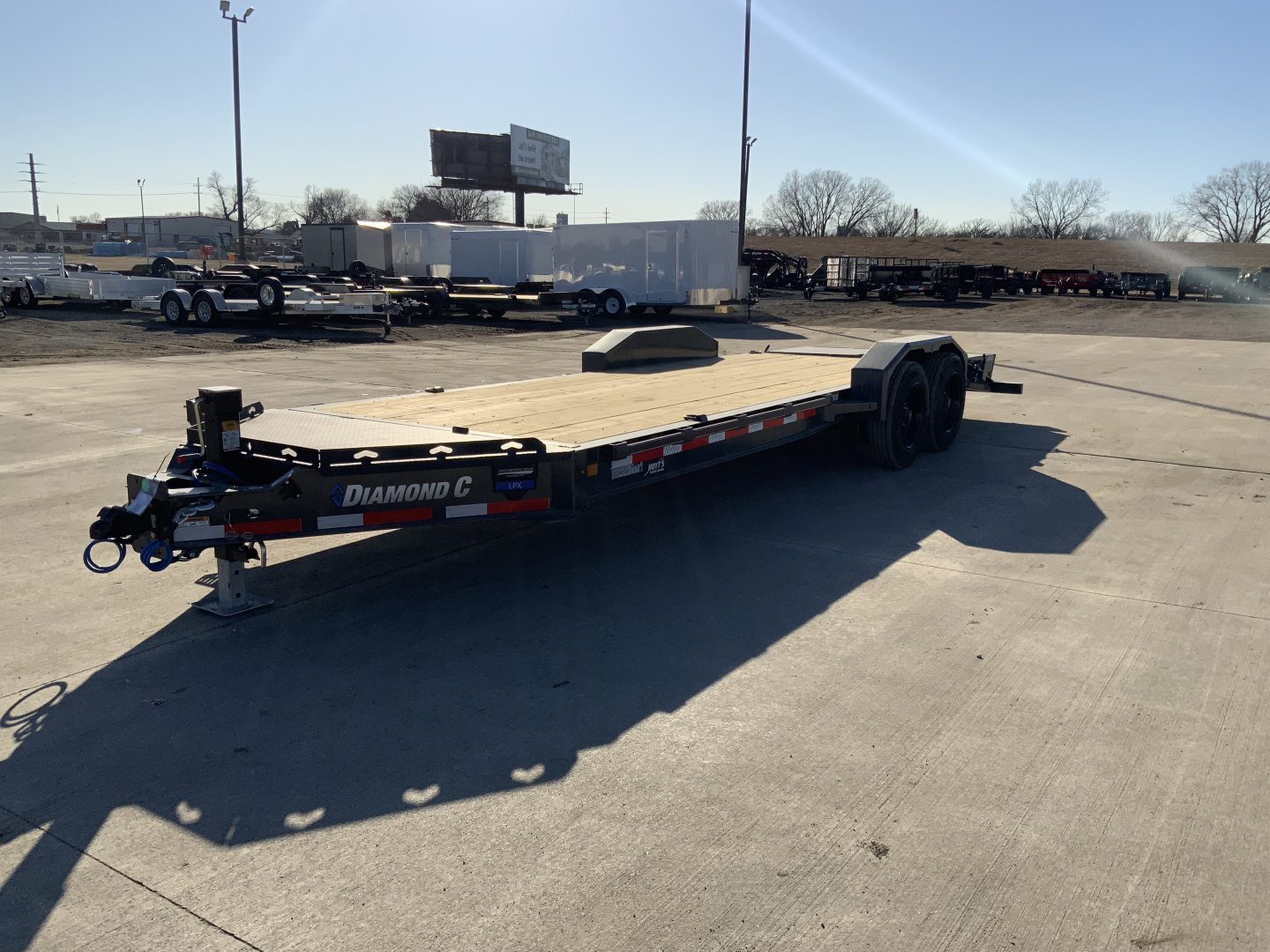 New 2026 Diamond C LPX 208 22 X 80 Equipment Trailer