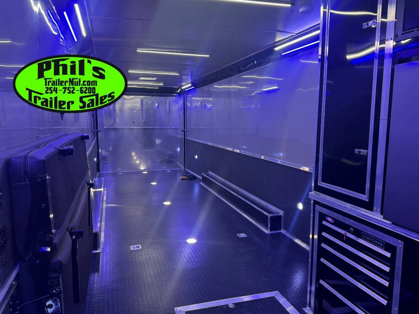 New 2026 Continental Cargo NEW 85X50 ENCLOSED CAR RACE TRAILER BATHROOM WITH MINI SPLIT CAR HAULER CARGO Car / Racing Trailer