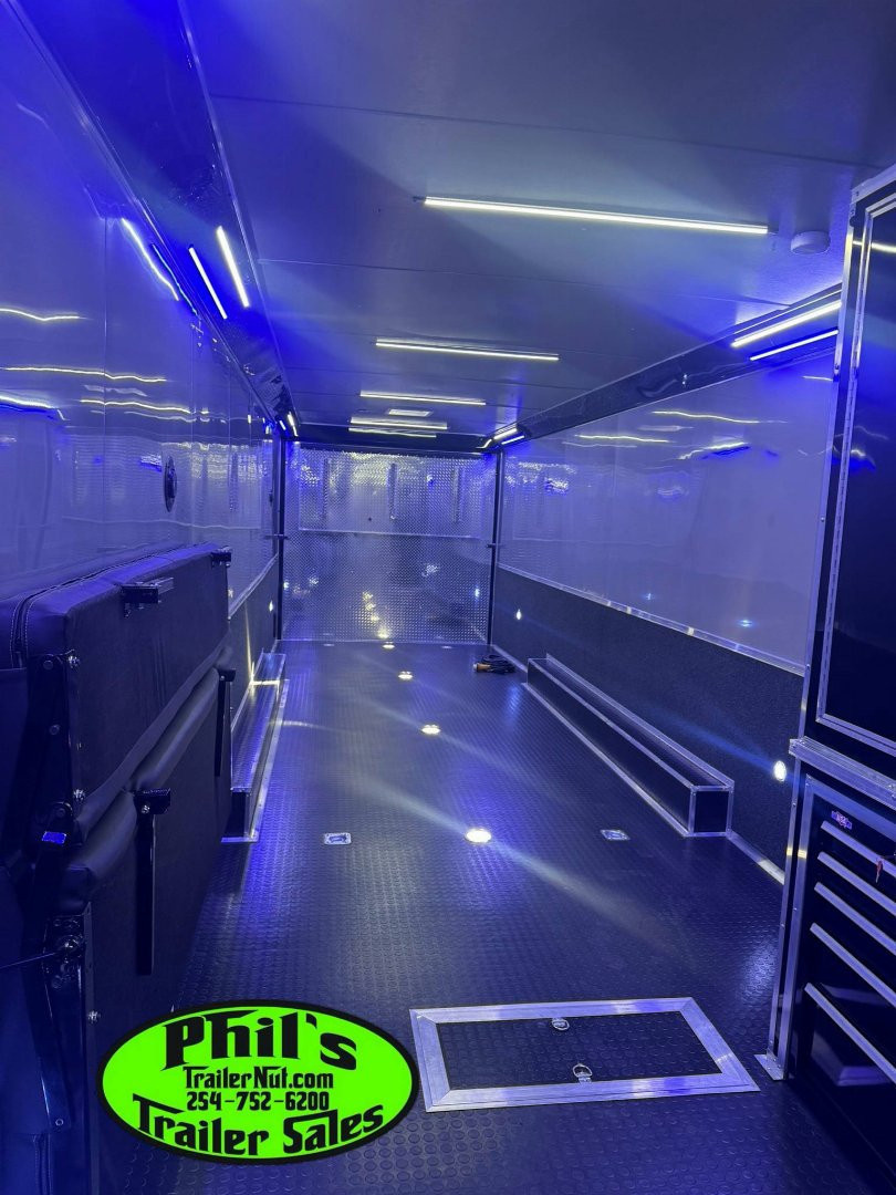 New 2026 Continental Cargo NEW 85X50 ENCLOSED CAR RACE TRAILER BATHROOM WITH MINI SPLIT CAR HAULER CARGO Car / Racing Trailer