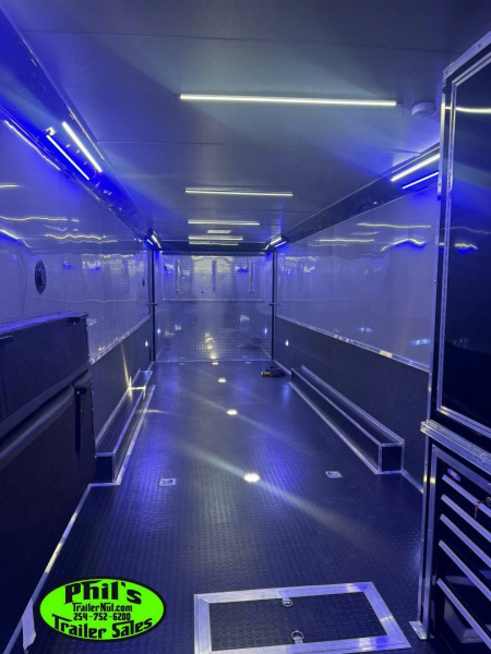 New 2026 Continental Cargo NEW 85X50 ENCLOSED CAR RACE TRAILER BATHROOM WITH MINI SPLIT CAR HAULER CARGO Car / Racing Trailer