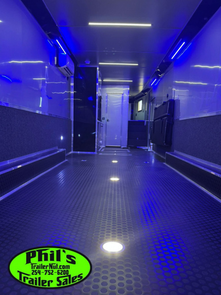 New 2026 Continental Cargo NEW 85X50 ENCLOSED CAR RACE TRAILER BATHROOM WITH MINI SPLIT CAR HAULER CARGO Car / Racing Trailer