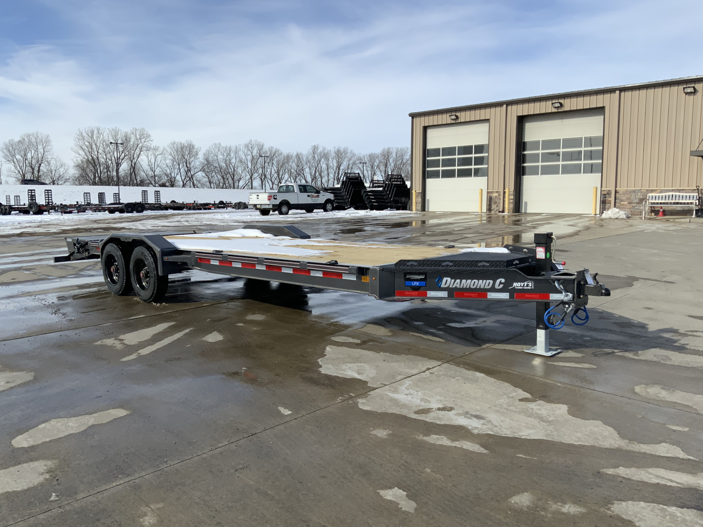 New 2026 Diamond C Trailers LPX 210 24 X 80 Equipment Trailer