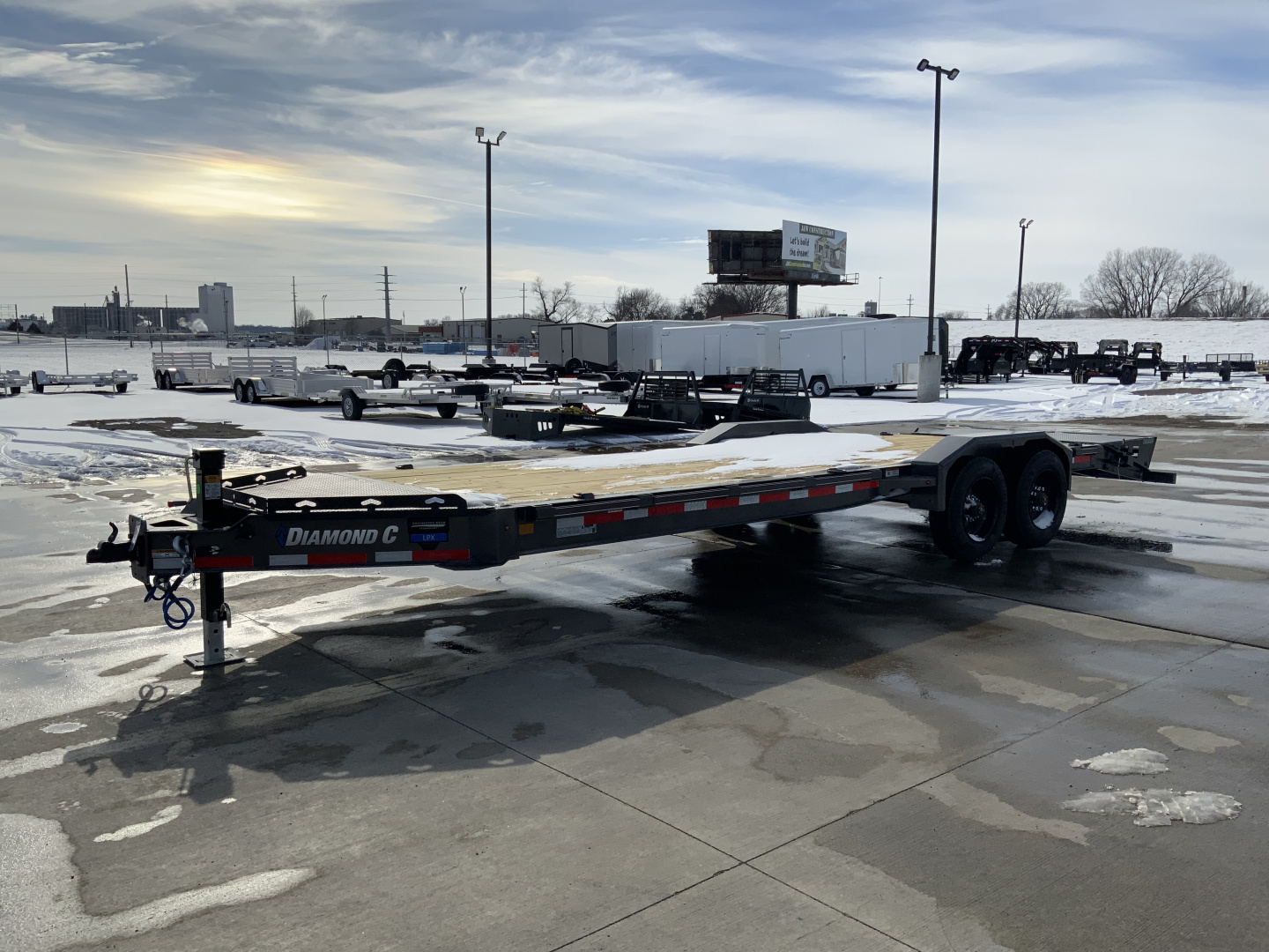New 2026 Diamond C Trailers LPX 210 24 X 80 Equipment Trailer
