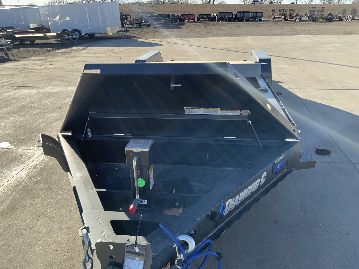 New 2026 Diamond C Trailers HDT 210 22 X 82 Tilt Trailer