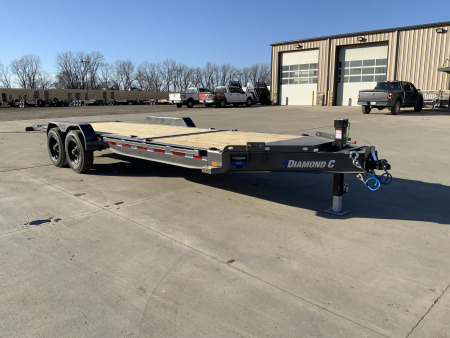 New 2026 Diamond C Trailers HDT 210 22 X 82 Tilt Trailer