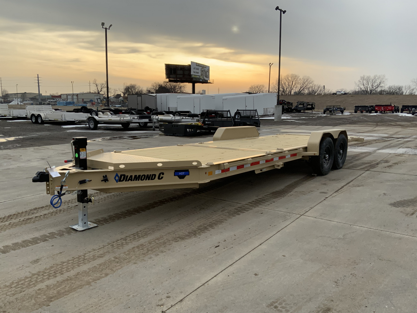 New 2026 Diamond C HDT 207 22 X 82 Tilt Trailer