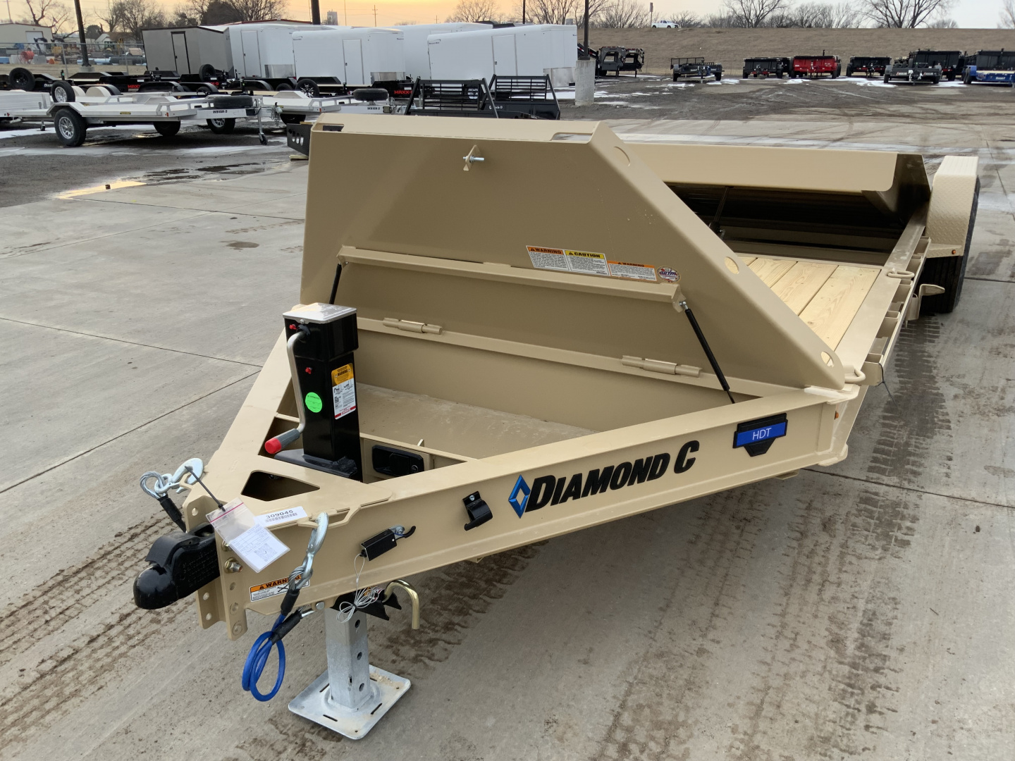 New 2026 Diamond C HDT 207 22 X 82 Tilt Trailer