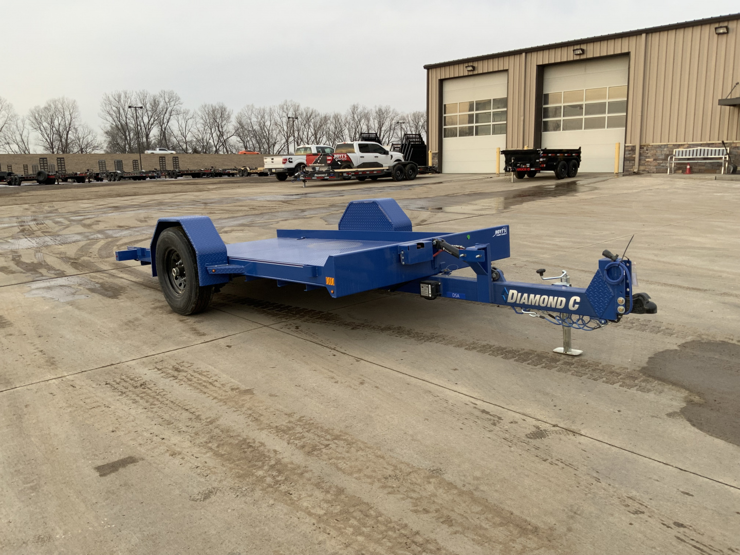 New 2026 Diamond C DSA 107 12 X 77 Tilt Trailer