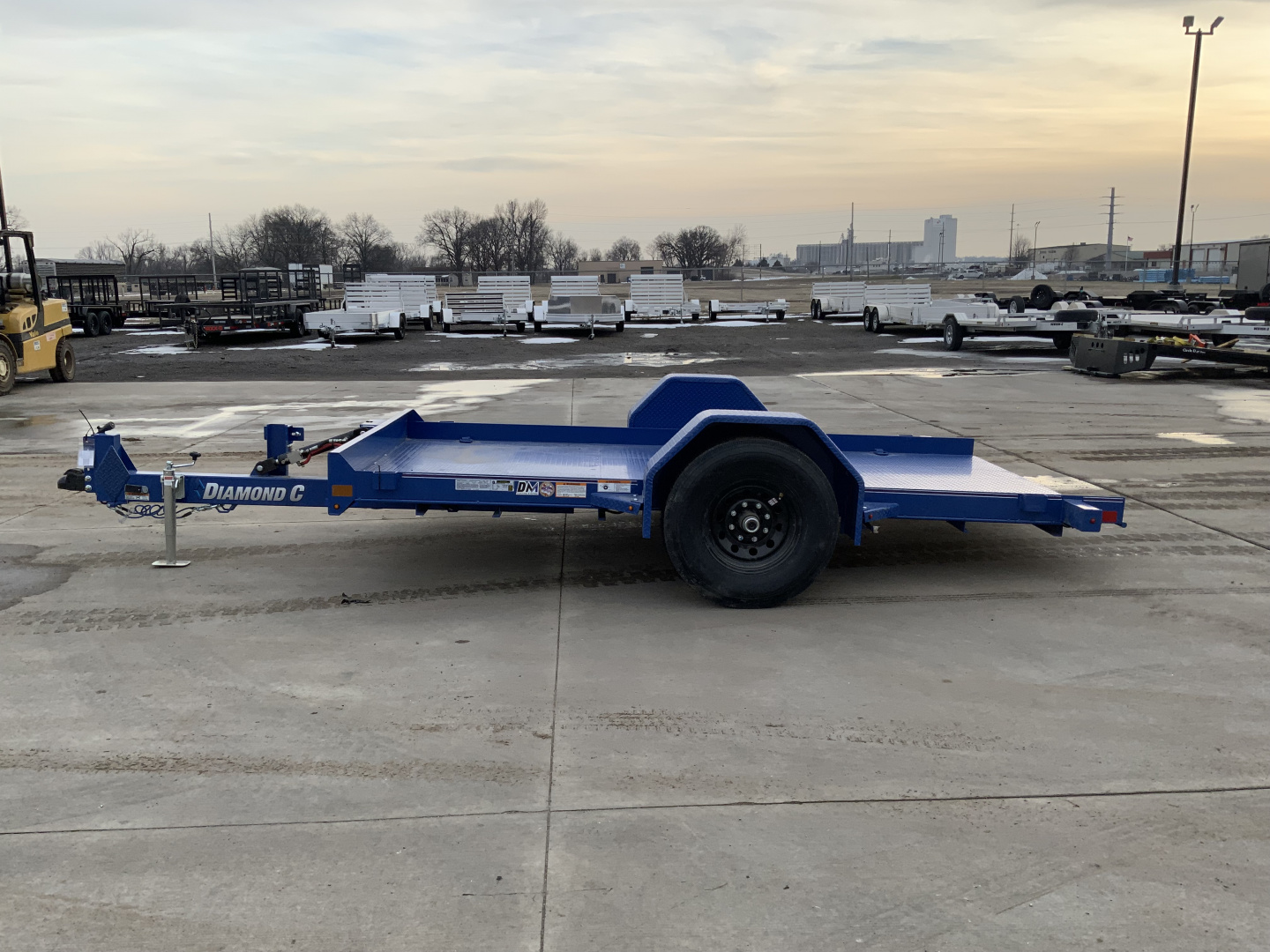 New 2026 Diamond C DSA 107 12 X 77 Tilt Trailer