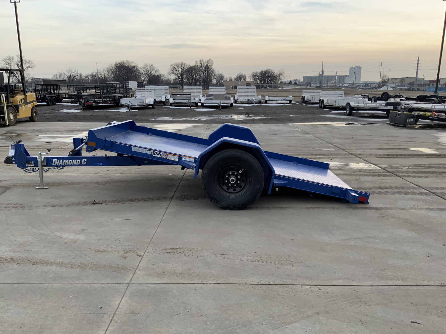 New 2026 Diamond C DSA 107 12 X 77 Tilt Trailer