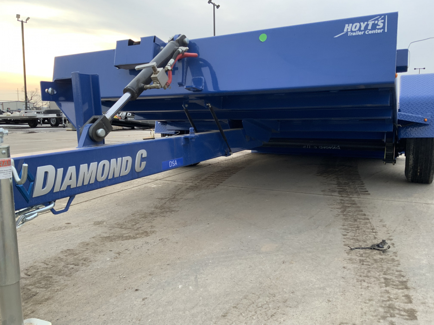 New 2026 Diamond C DSA 107 12 X 77 Tilt Trailer