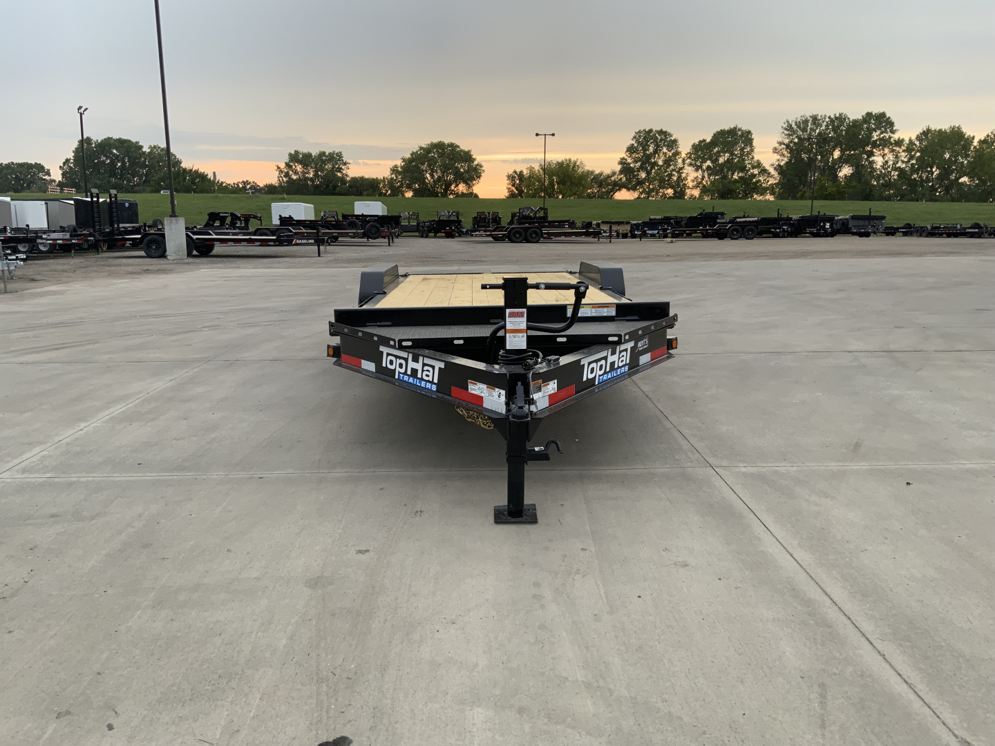 New 2026 Top Hat EB14 22 X 83 Equipment Trailer
