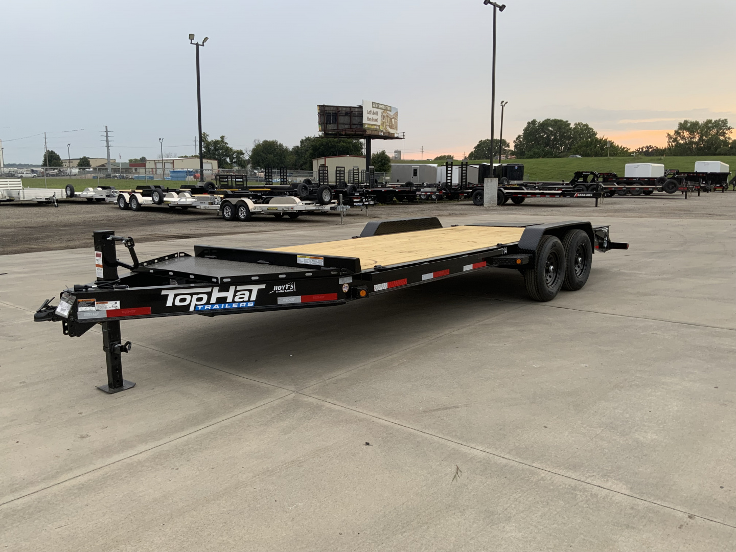New 2026 Top Hat EB14 22 X 83 Equipment Trailer