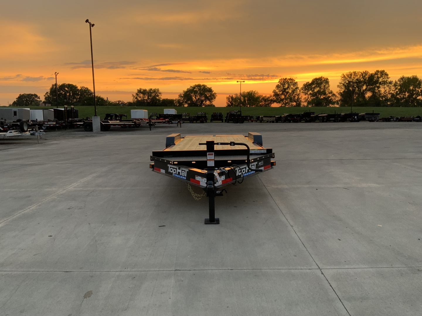 New 2026 Top Hat EB16 22 X 83 Equipment Trailer