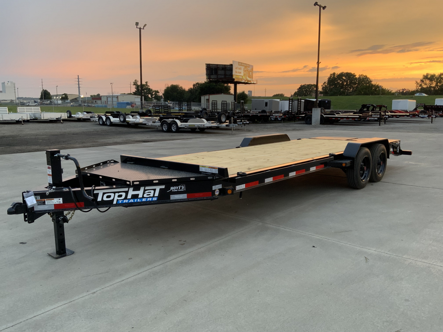 New 2026 Top Hat EB16 22 X 83 Equipment Trailer
