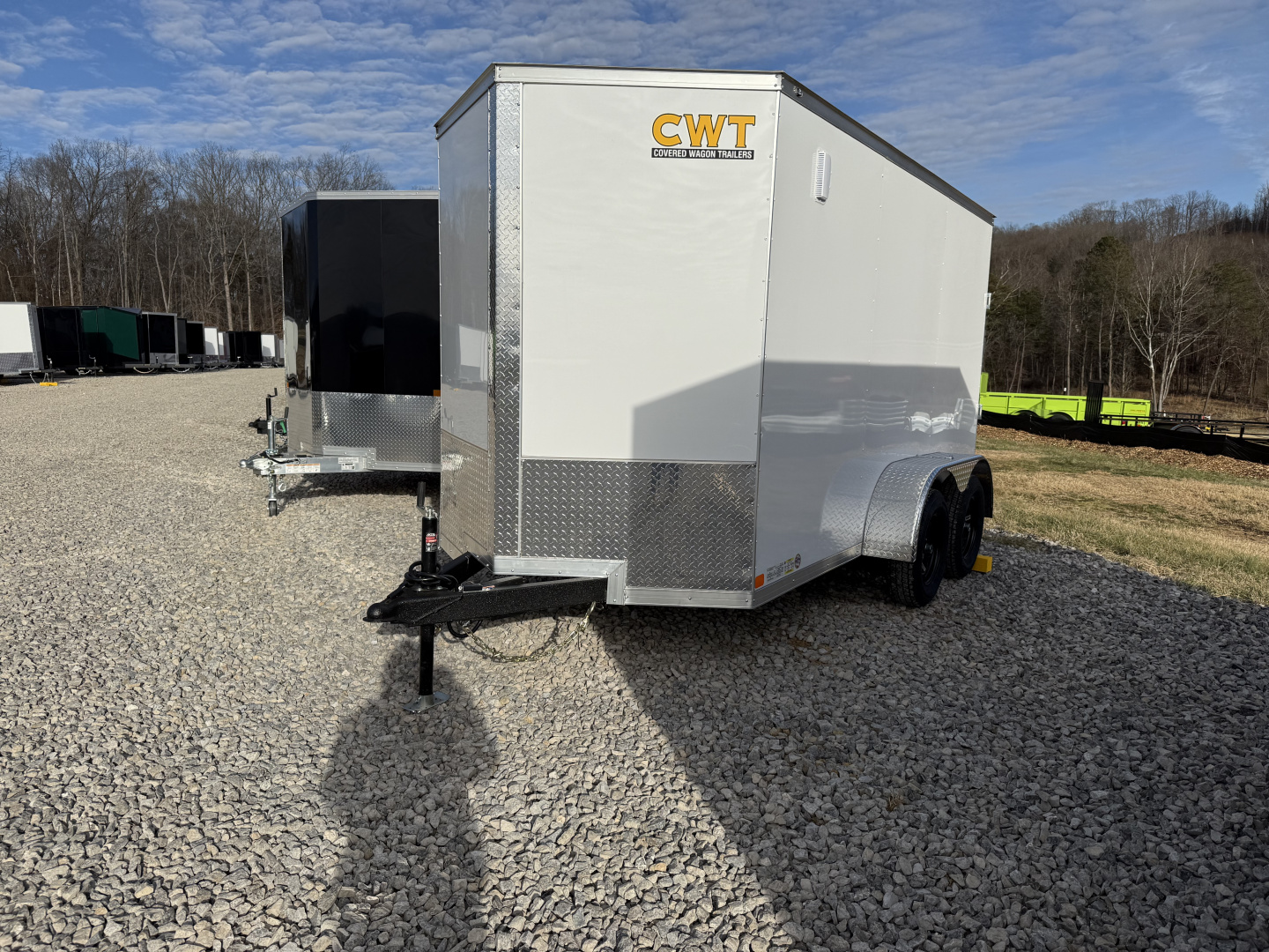 New 2026 Covered Wagon Trailers 6X12 TA2 BAR LK POLY Cargo / Enclosed Trailer