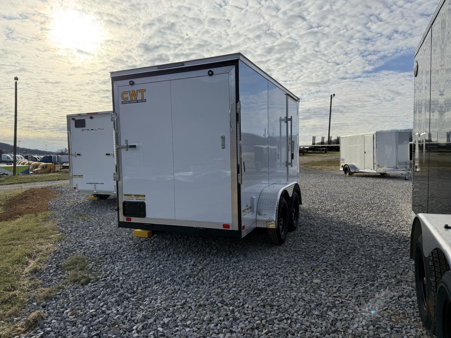 New 2026 Covered Wagon Trailers 6X12 TA2 BAR LK POLY Cargo / Enclosed Trailer