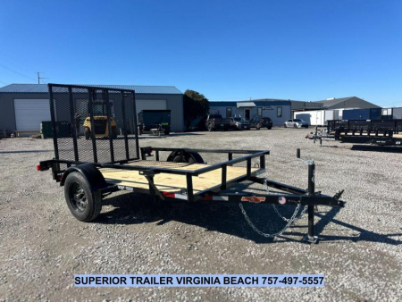 New 2026 Down 2 Earth Trailers 5X8 w/ Gate Utility Trailer