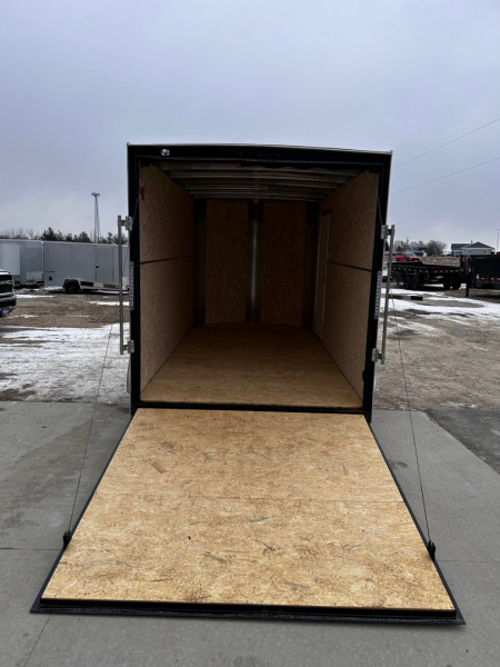 New SALE $$$ 2025 H&H Trailers 7X14 7' INTERIOR RAMP DOOR Cargo / Enclosed Trailer