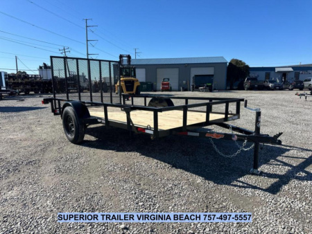 New 2026 Down 2 Earth Trailers 6x12 w/ Gate Utility Trailer