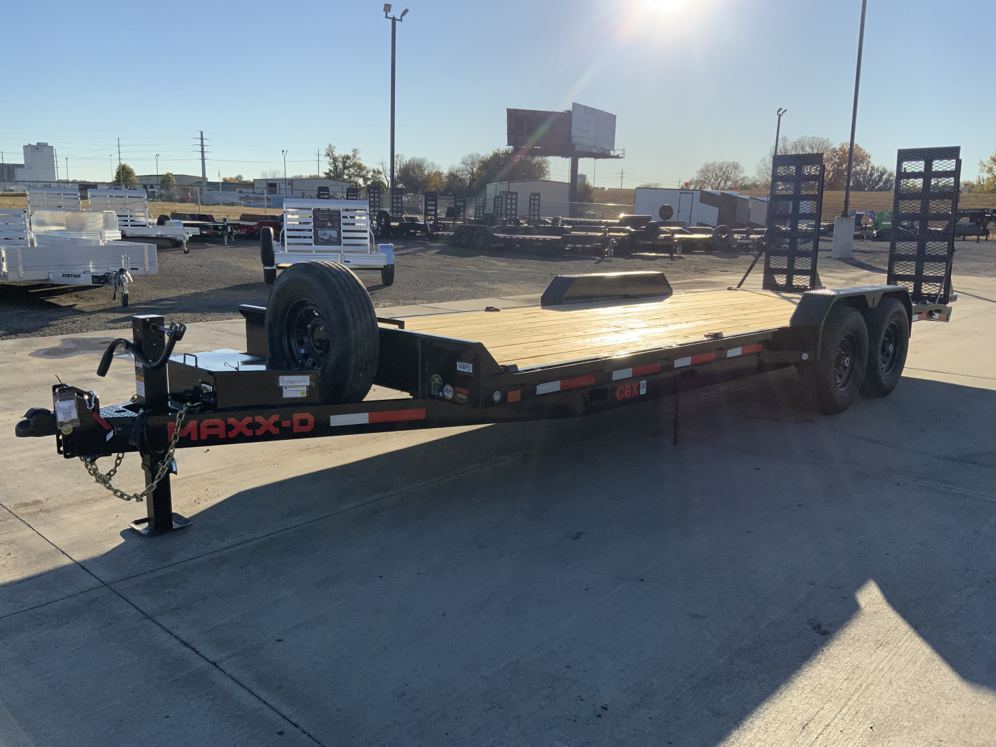 New 2025 MAXX-D C6X 83 X 22 Equipment Trailer