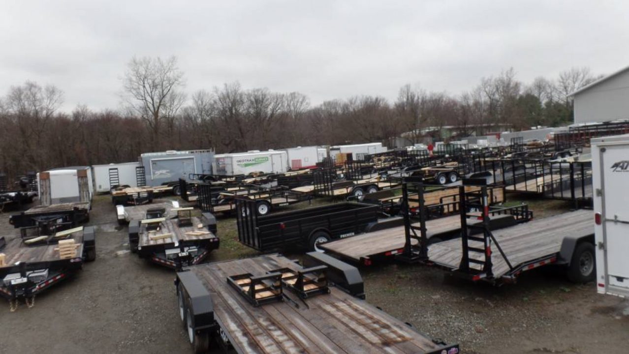 New Inventory Shots of over 300 Trailers on our 6.5 Acre Lot
