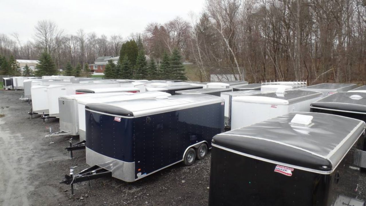 New Inventory Shots of over 300 Trailers on our 6.5 Acre Lot