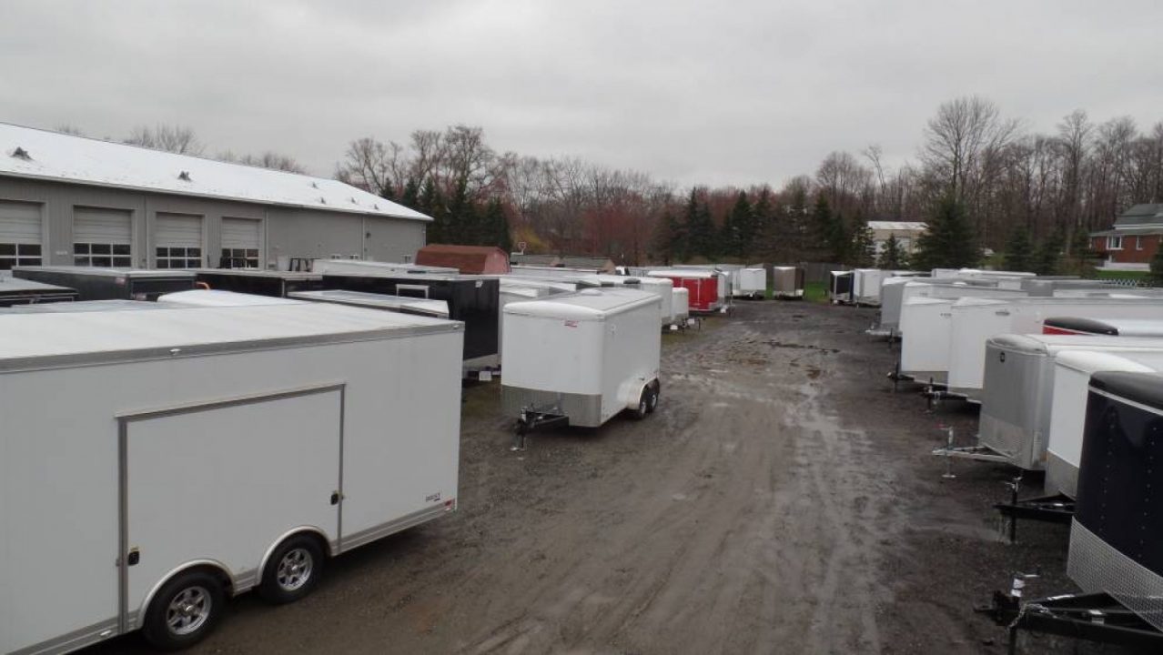 New Inventory Shots of over 300 Trailers on our 6.5 Acre Lot