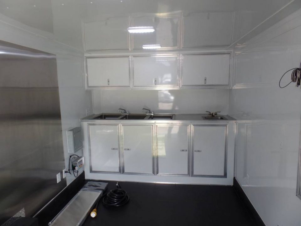 New EXAMPLE / Concession Trailer Custom Built , Exhaust Hood, Sinks