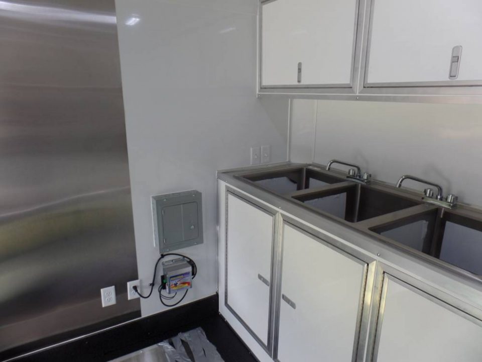 New EXAMPLE / Concession Trailer Custom Built , Exhaust Hood, Sinks