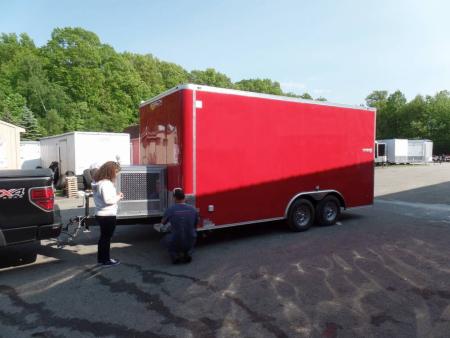 New EXAMPLE / Concession Trailer Custom Built , Exhaust Hood, Sinks