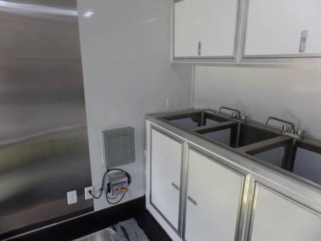 New EXAMPLE / Concession Trailer Custom Built , Exhaust Hood, Sinks