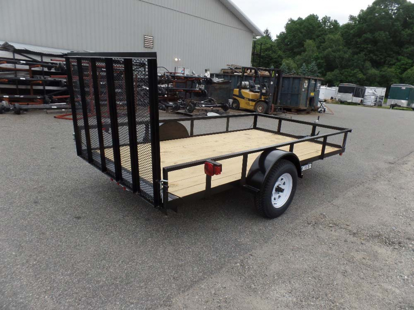 New EXAMPLE  /  Single Axle Utility Trailers