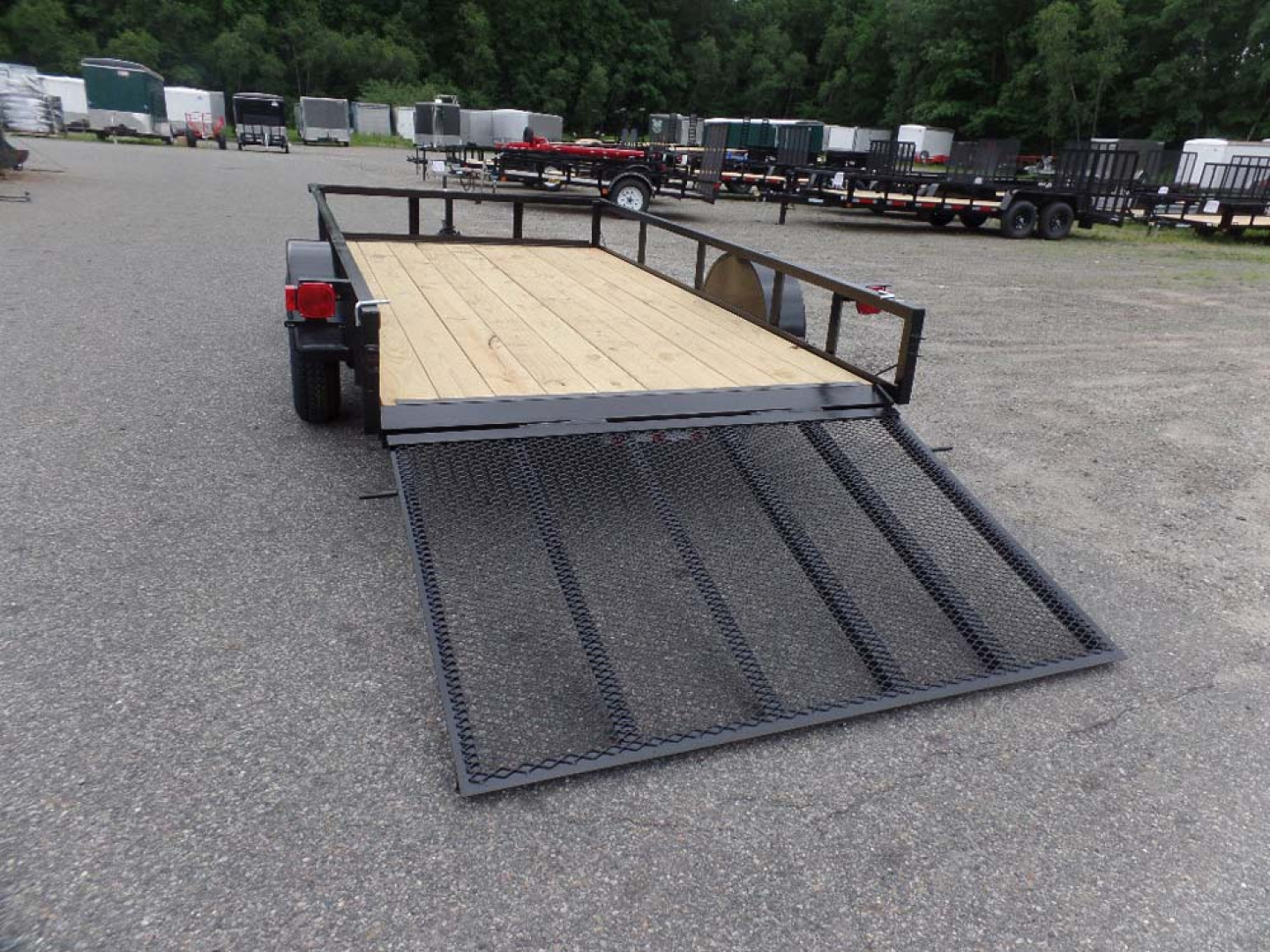 New EXAMPLE  /  Single Axle Utility Trailers