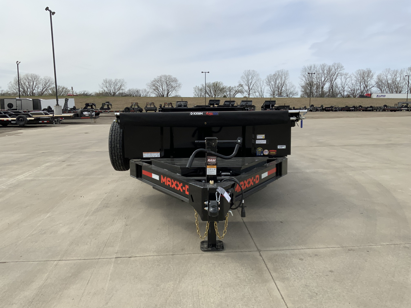 New 2025 MAXX-D DKX 83 X 14 Dump Trailer