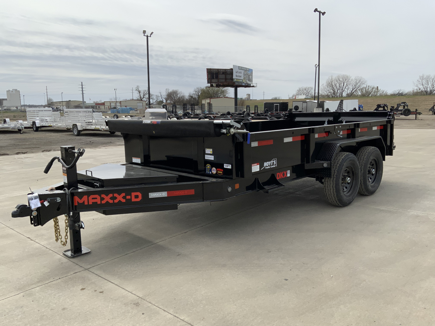 New 2025 MAXX-D DKX 83 X 14 Dump Trailer