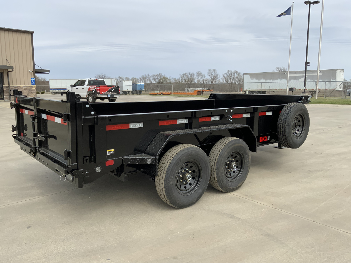 New 2025 MAXX-D DKX 83 X 14 Dump Trailer