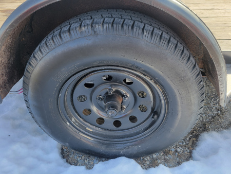 Used 2016 Rice Trailers 7x12 Utility Trailer